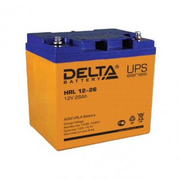 Delta HRL 12-26 X Аккумулятор герметичный свинцово-кислотный