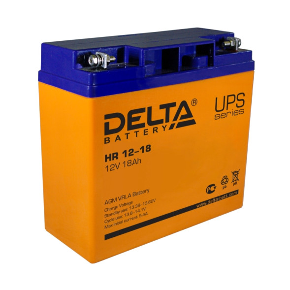 Delta HRL 12-18 X Аккумулятор герметичный свинцово-кислотный