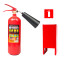 Комплект огнетушитель ОУ-2 + подставка П-10 + знак F04